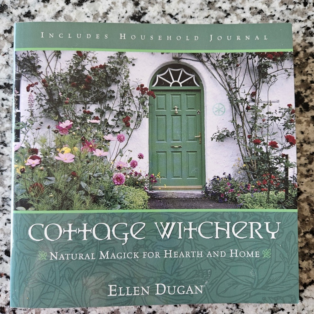 Cottage Witchery Natural Magick Ellen Dugan Paperback Llewellyn Book Green Witch